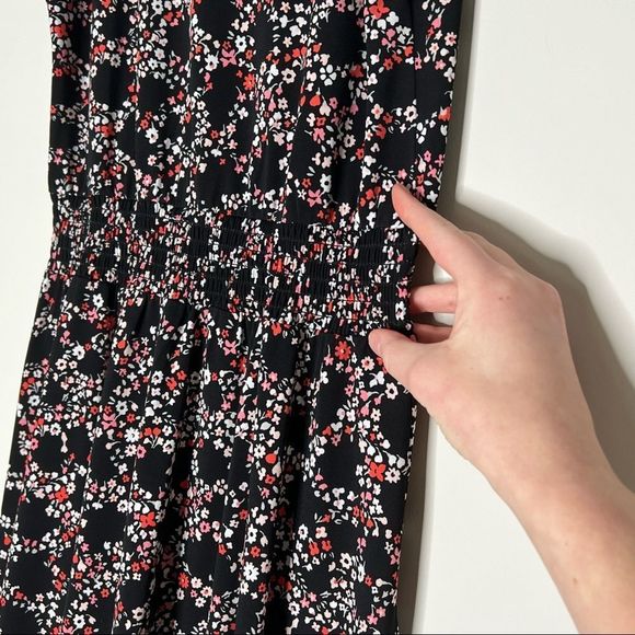 Michael Kors Floral Cold Shoulder Dress - Picture 4 of 7